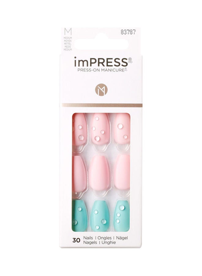 Impress Colour Nails Dew Drop