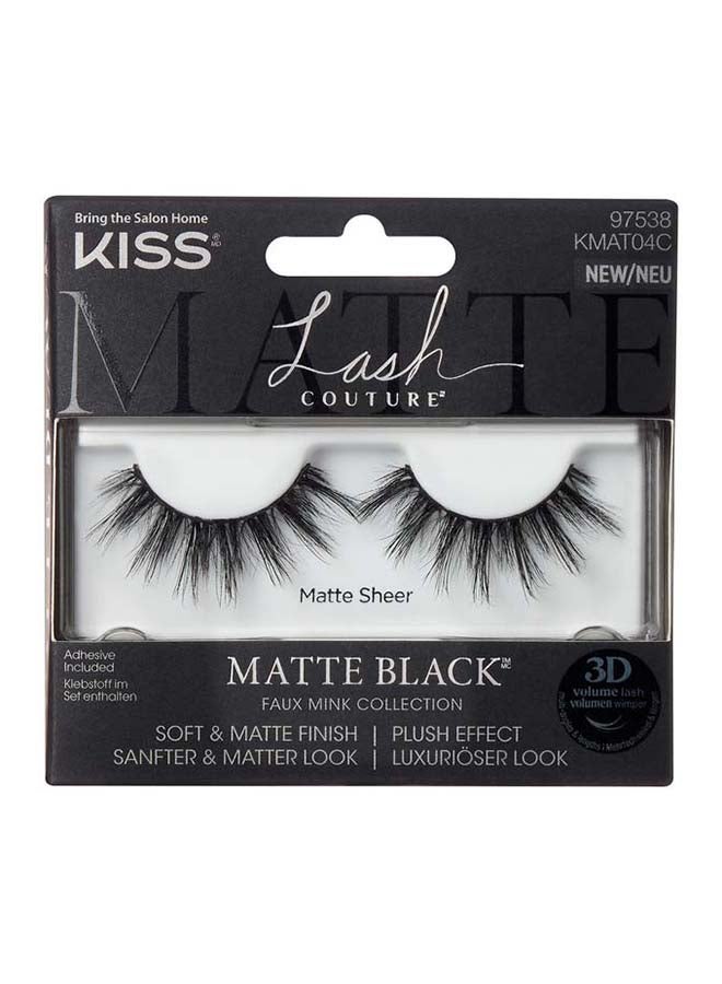 3D Faux Mink Collection Lash Matte Black
