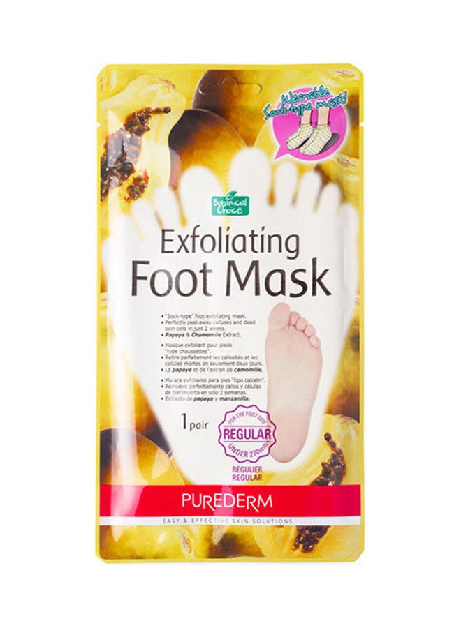Exfoliating Foot Mask_Regular Yellow 20ml