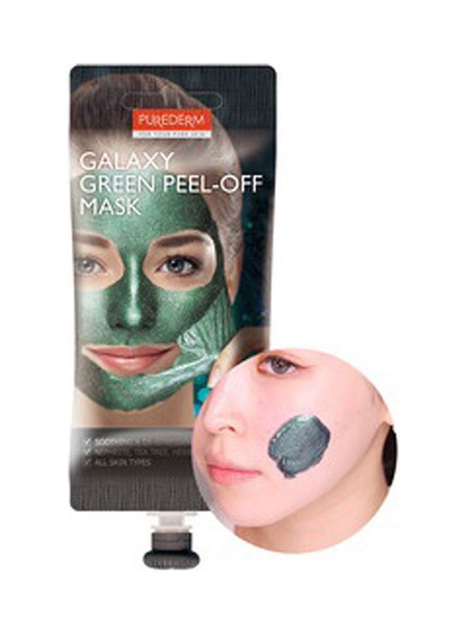 Galaxy Peel-off Mask  10g Green 10grams