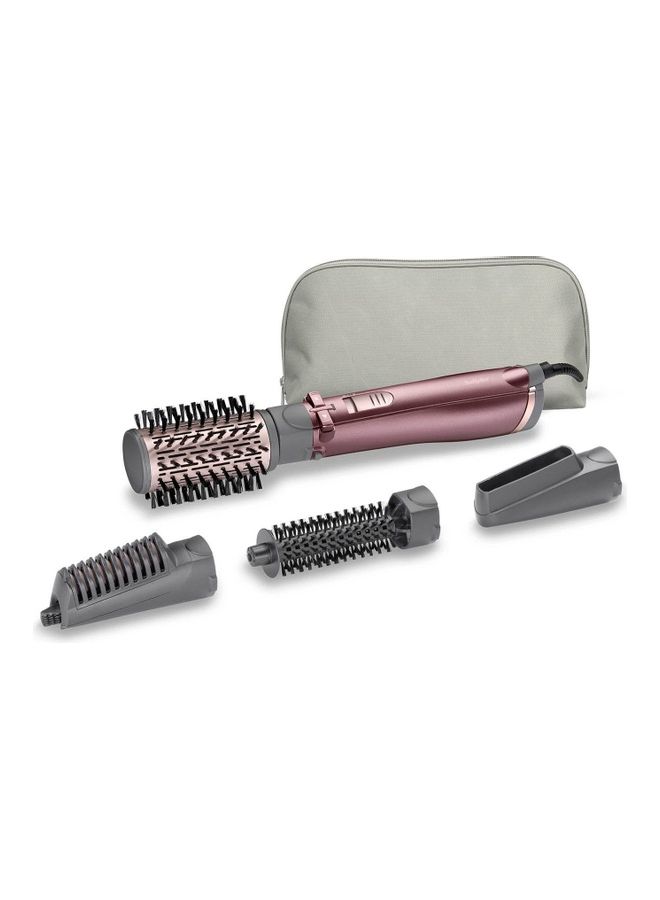 4 In 1 Rotating Air Styler Brush Potent 1000W Styler For Ultra-Fast Drying Salon Finish With Interchangeable Attachments For Hair Volumizing, Smoothing And Straightening - AS960SDE, Purple Purple 0.85kg - image 3