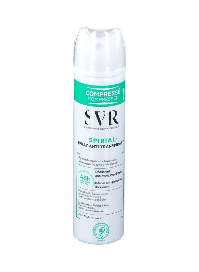 Anti Transperant Spirial Spray White 75ml