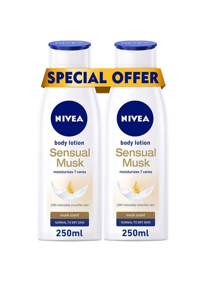 Sensual Musk Body Lotion Pack Of 2 250ml