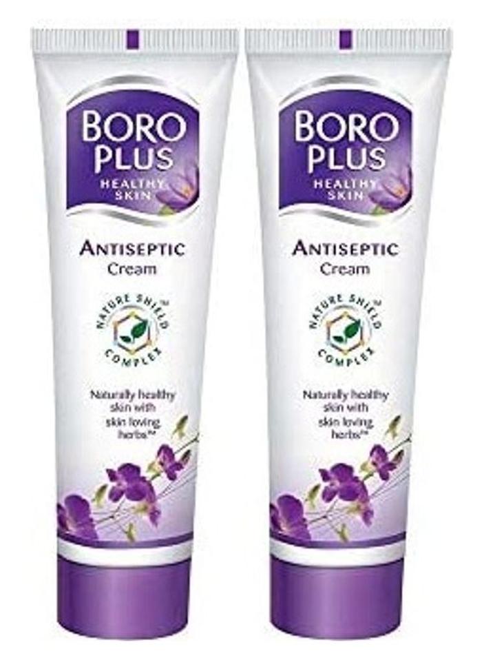 2-Piece Boroplus Antiseptic Cream Multicolour 40ml