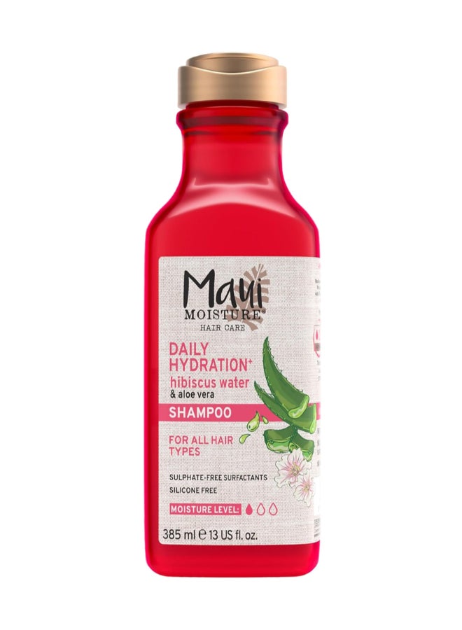 Lightweight Hydration + Hibiscus Water Shampoo For All Hair Types Golden 385ml