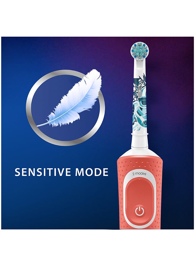 Kids Rechargeable Electric Toothbrush Set, Star Wars, 3+ Years, with Travel Case Red - image 2