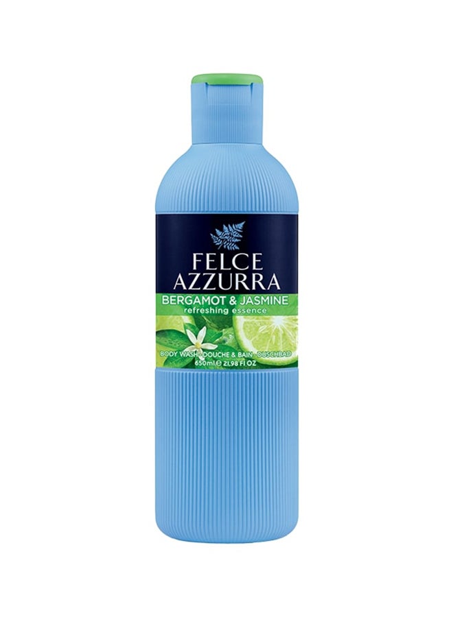 Bergamot And Jasmine Bodywash Clear 650ml