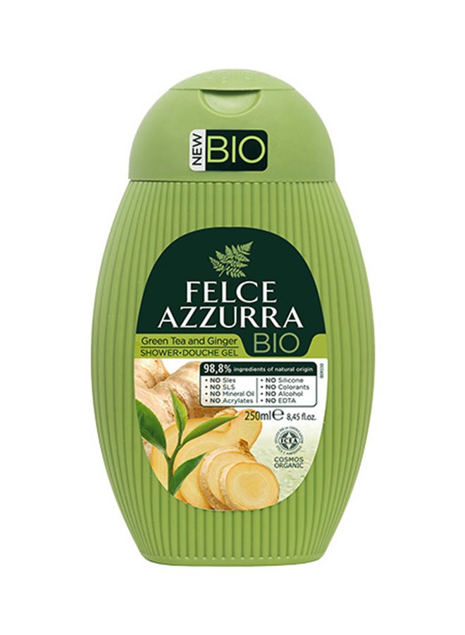 Green Tea And Ginger Shower Gel Clear 250ml