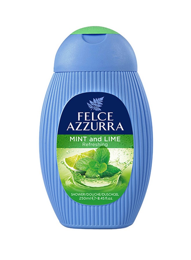 Mint And Lime Shower Gel Clear 250ml