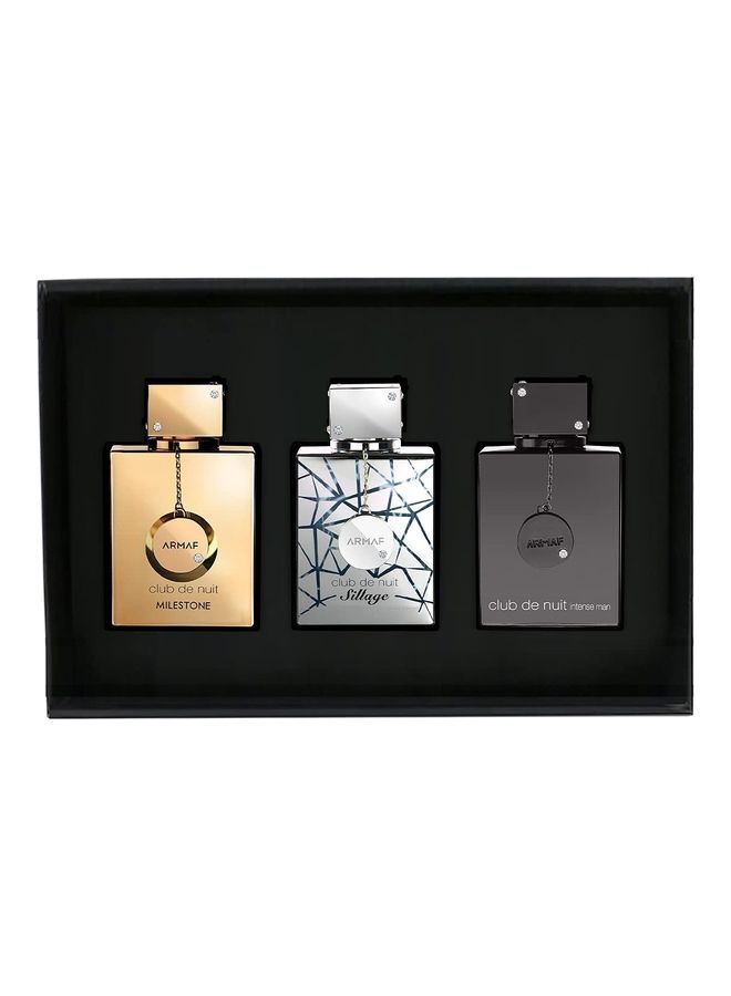 Club De Nuit Parfum A Collector’s Pride Set 3 x 30ml