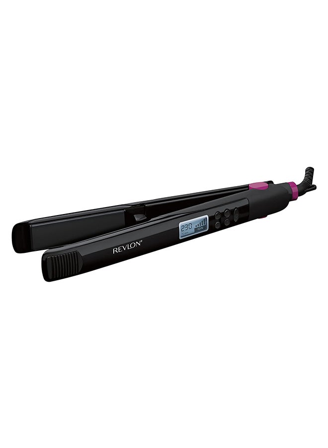 Digital Straightener, dual voltage, frizz control, 9 LCD settings. Multiple heat settings upto 230C. Black - image 3