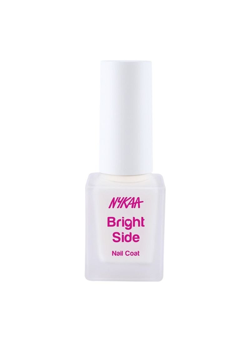 Bright Side Nail Coat, White