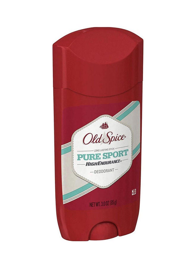 Deodorant Stick Pure Sport High Endurance 3.0 Oz Multicolour