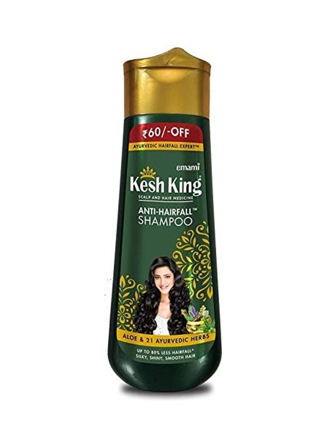 Anti Hairfall Shampoo With Aloe And 21 Herbs Multicolour 340ml