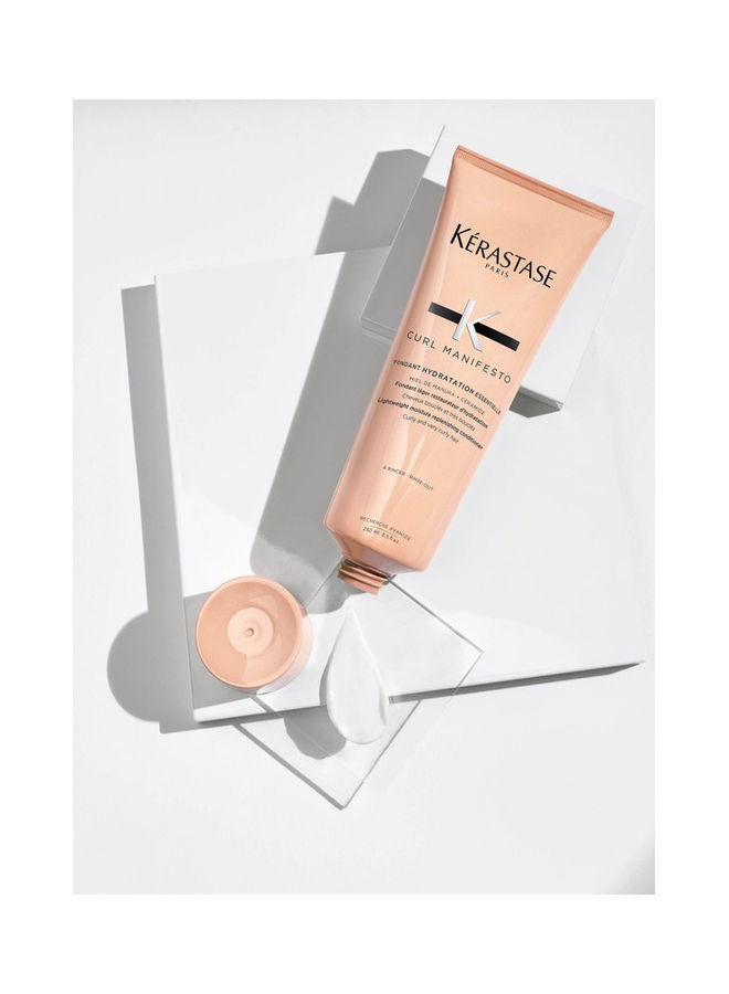 Curl Manifesto Fondant Hydratation Essentielle Conditioner White 250ml - image 4