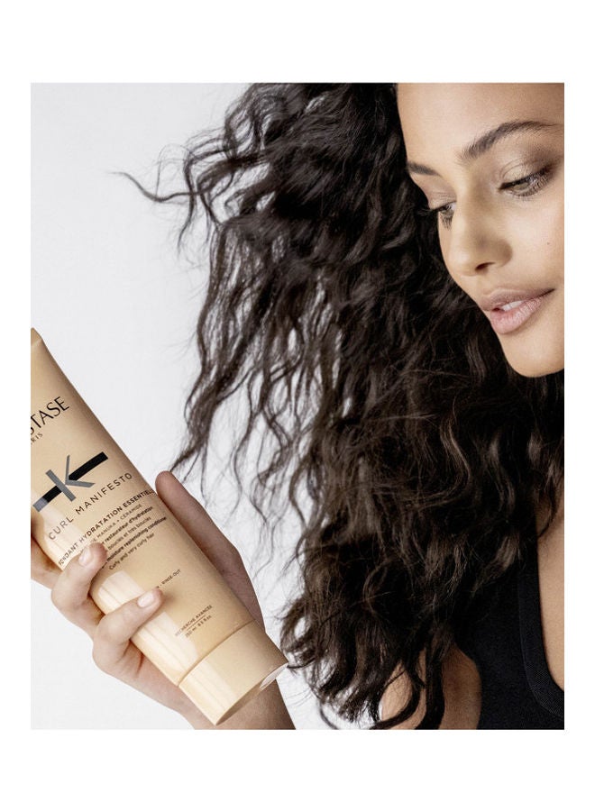 Curl Manifesto Fondant Hydratation Essentielle Conditioner White 250ml - image 5
