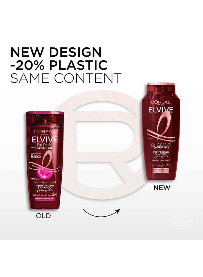 Elvive Fall Resist Reinforcing Shampoo White 600ml - image 3