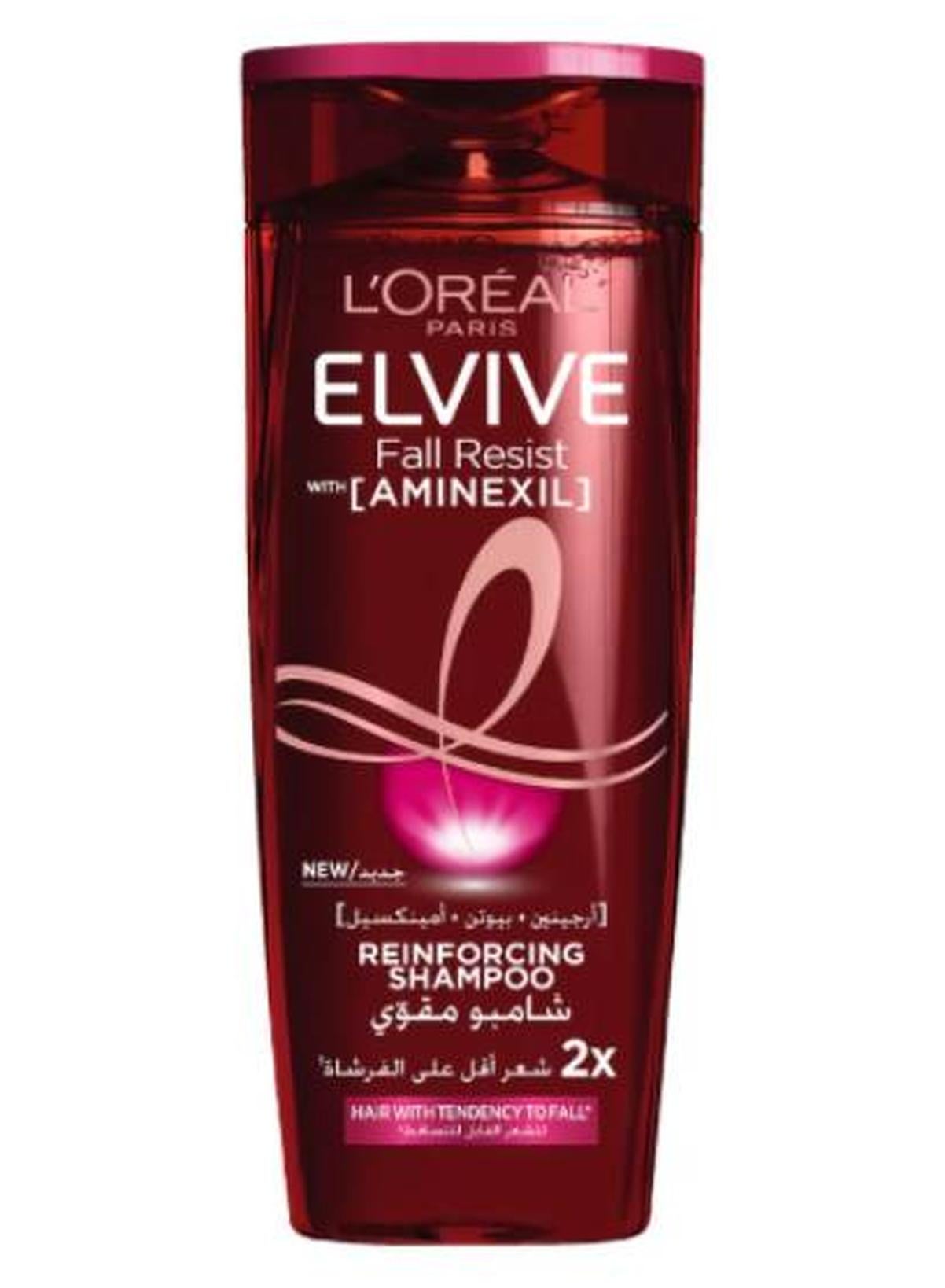Elvive Fall Resist Shampoo with aminexil White 400ml