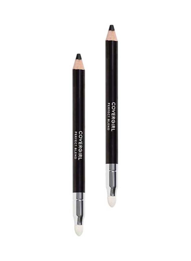 Set of 2 - Perfect Blend Eyeliner Pencil with Blending Tip Basic Black