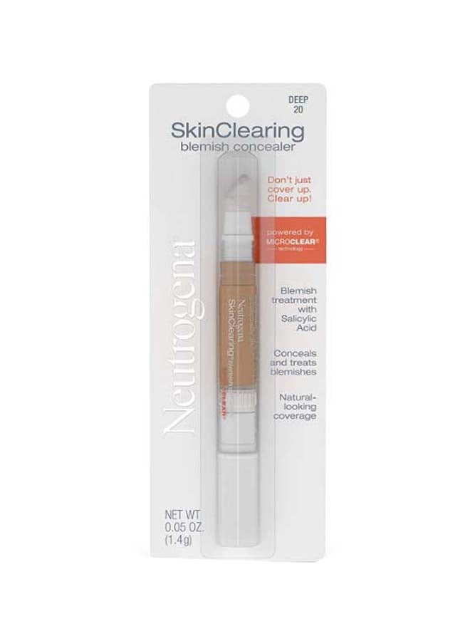SkinClearing Blemish Concealer Deep 20