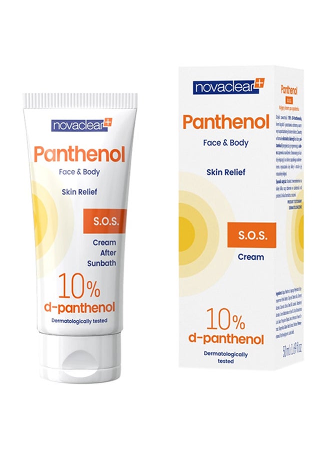 Panthenol Face & Body Cream White 50ml