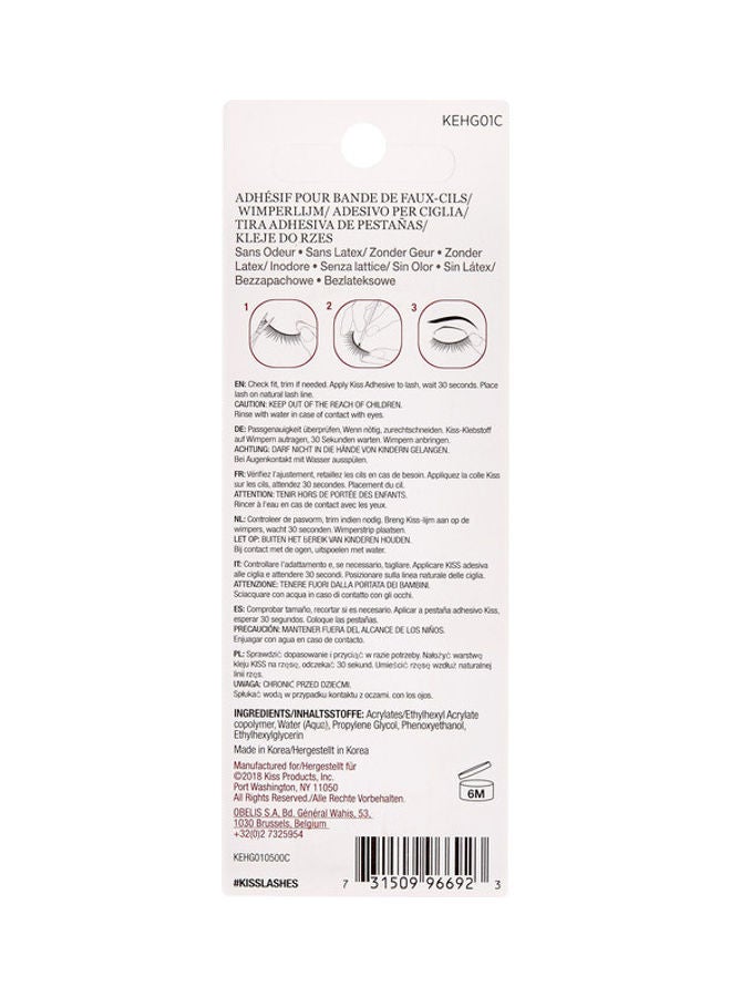 Strip Eyelash Adhesive Clear - image 3