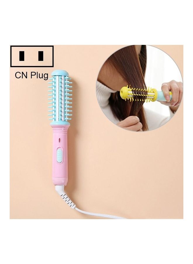 Mini Straightening Curling Iron Set Blue/Pink