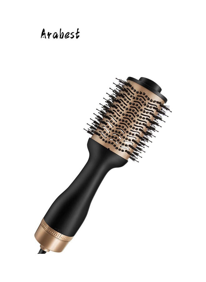 Professional Curling Comb Brush Black/Brown 38cm