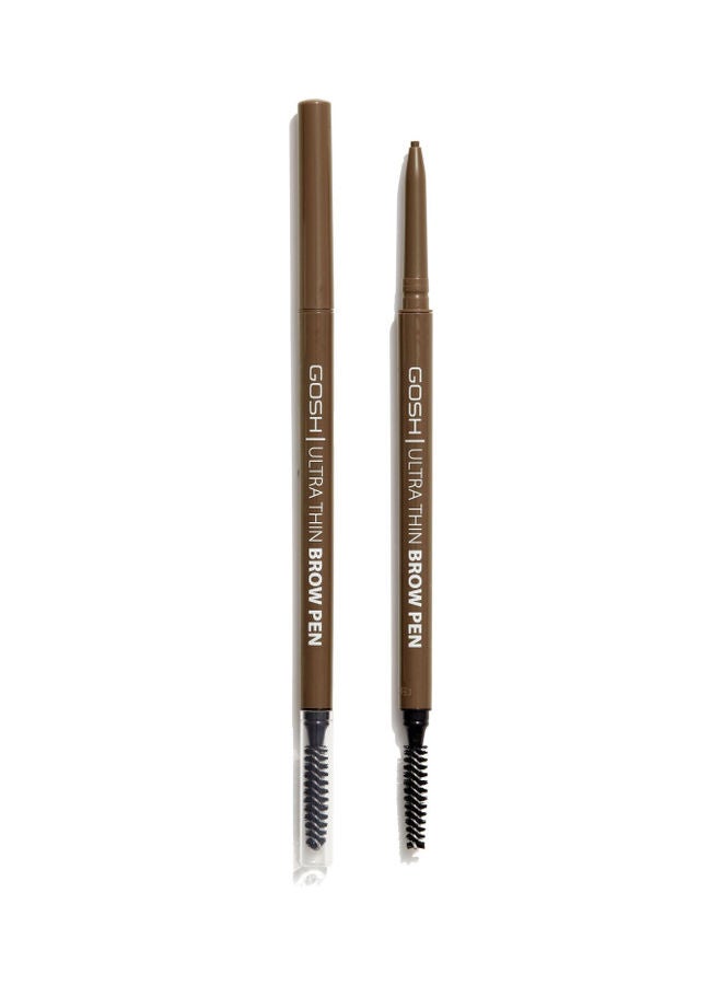 Ultra Thin Brow Pen 002 Grey Brown