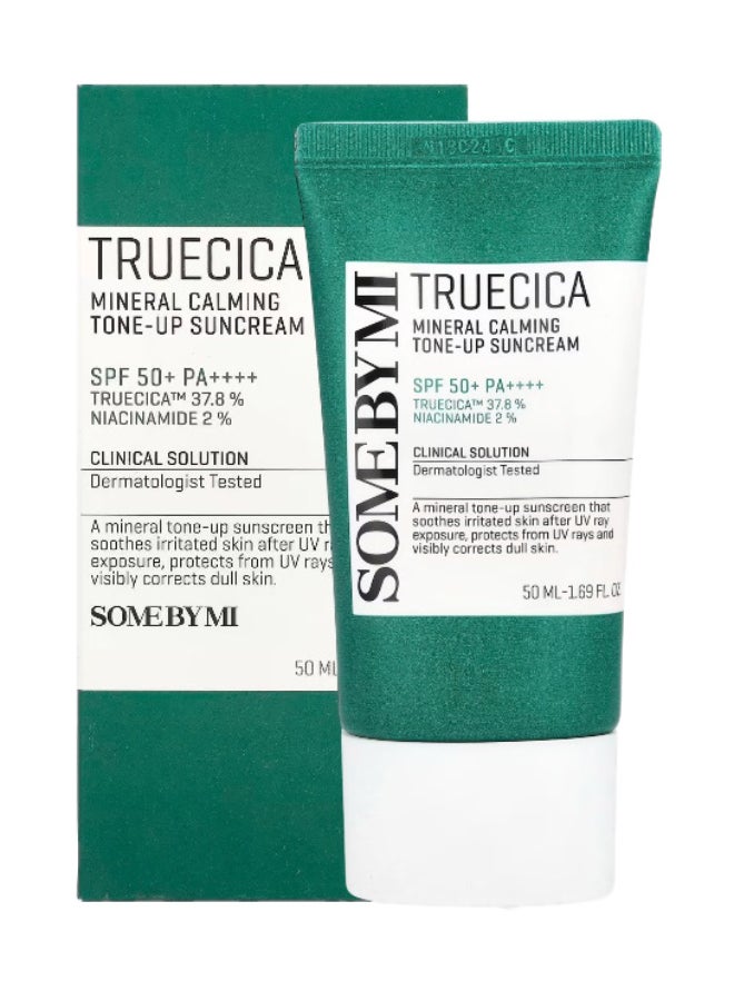 Truecica Mineral Calming, Tone-Up Sunscreen, 50 Ml 50ml