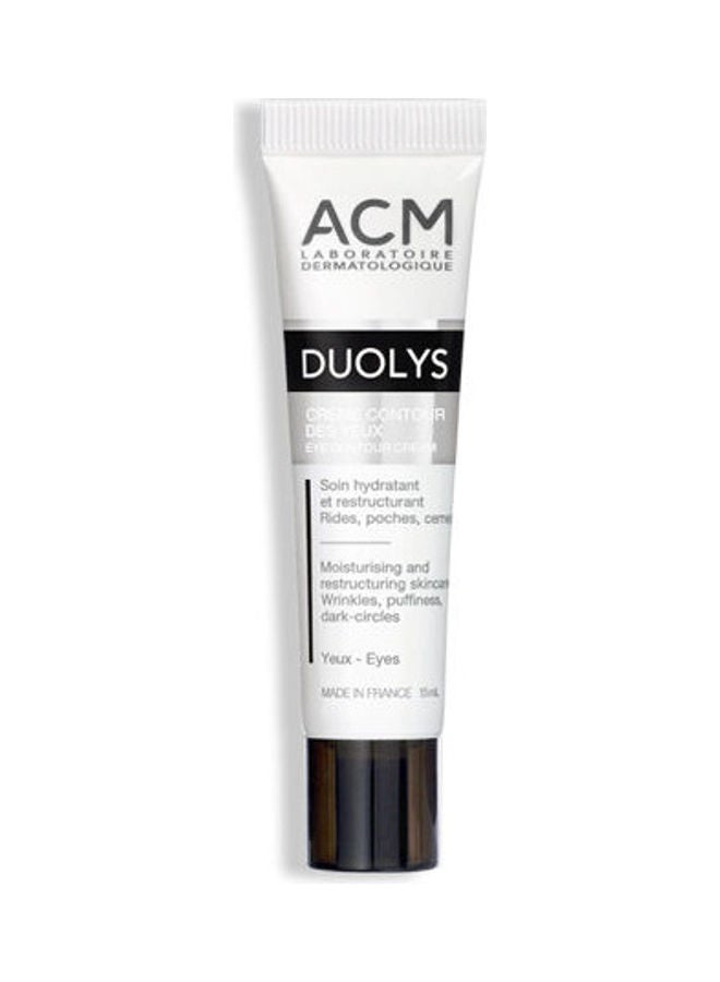 Duolys Eye Contour Cream, 15ml – Anti-Wrinkle Eye Cream for Fine Lines & Puffiness Grey 15ml