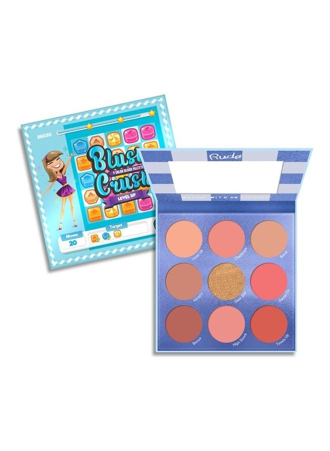9-Color Blush Palette Level Up Pink