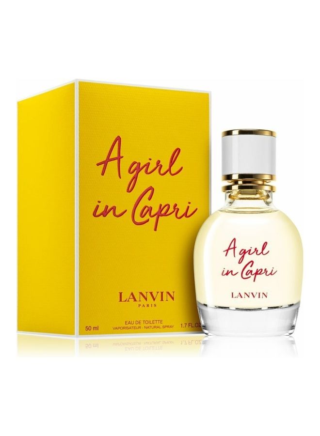 A Girl in Capri Eau de Toilette 50ml