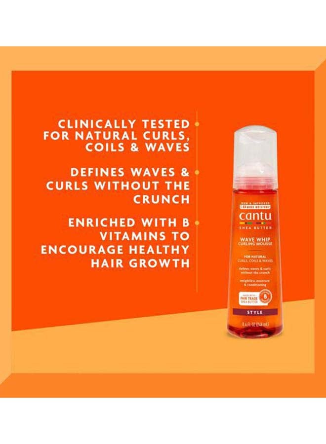 Shea Butter For Natural Hair Wave Whip Curling Mousse Multicolour 248ml - image 3
