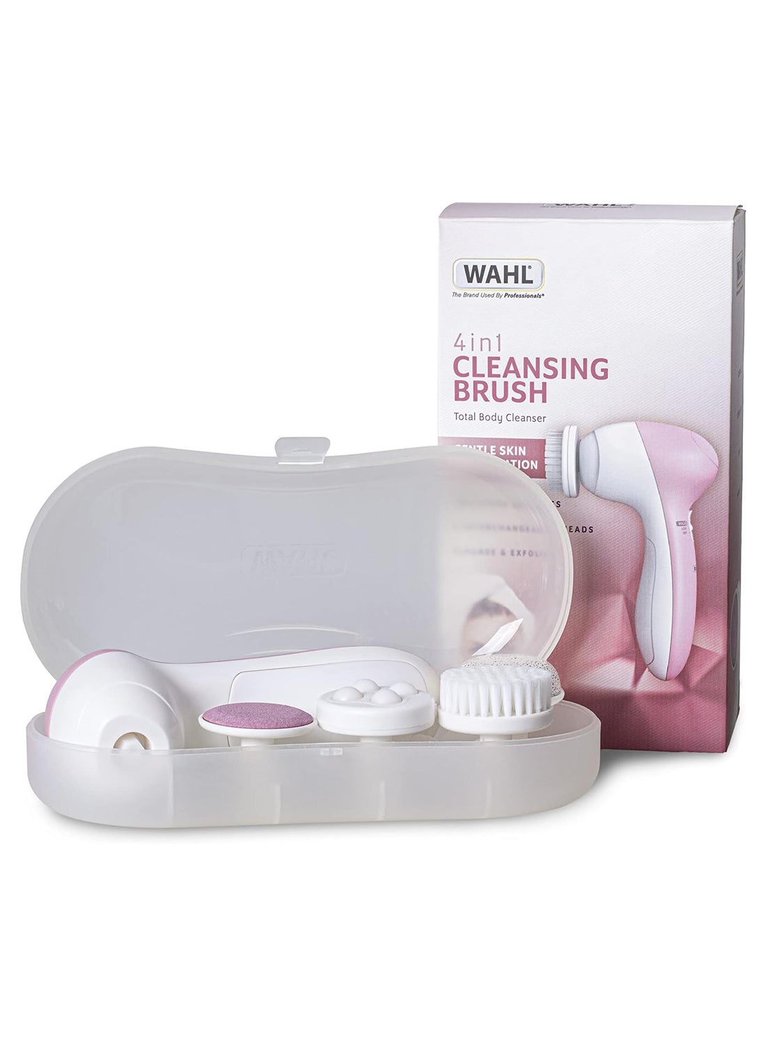 Pure Confidence 4-In-1 Cleansing Brush Pink - image 2