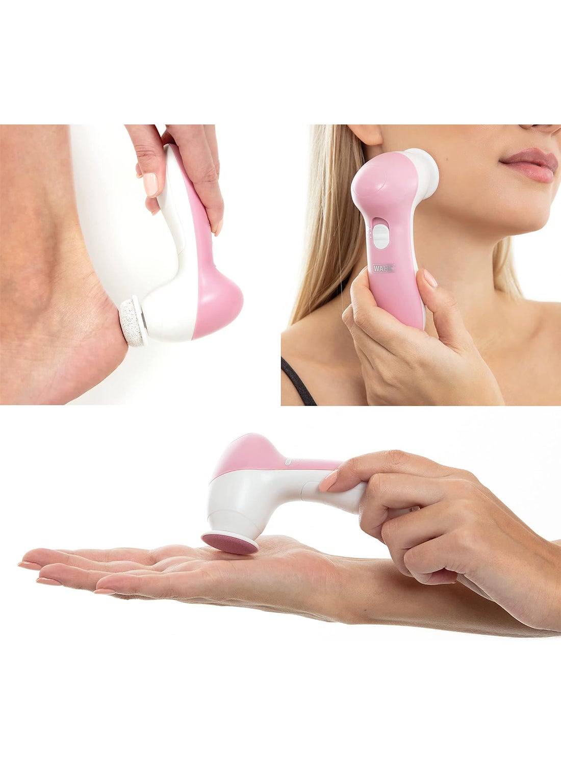 Pure Confidence 4-In-1 Cleansing Brush Pink - image 3