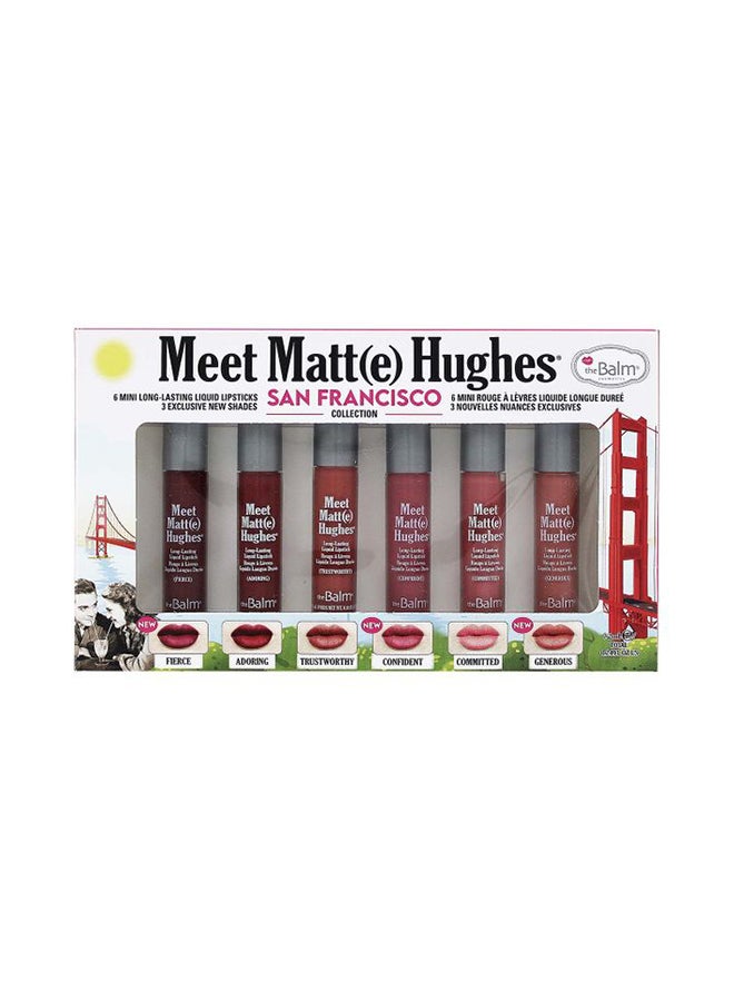 Meet Matte Hughes Mini Kit 6 Shades San Francisco