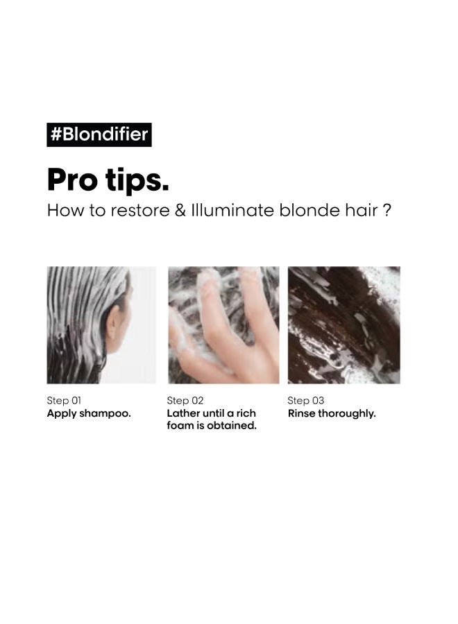 Serie Expert Blondifier Gloss Shampoo 300ml - image 4