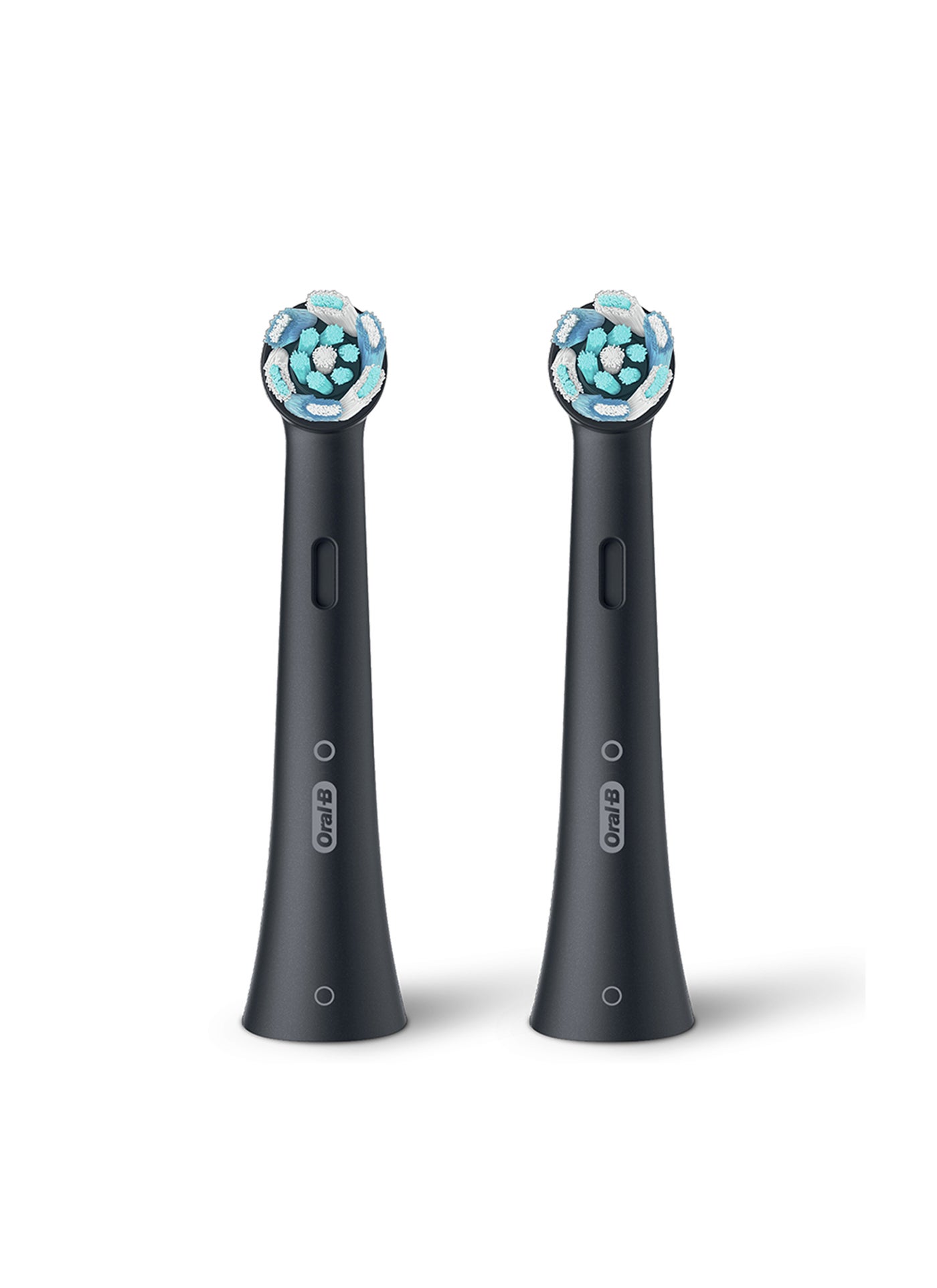 iO Advanced Clean Rechargeable Electric Toothbrush Replacement Heads, with Personalized Brushing Modes, Black, Pack of 2 Black - image 3