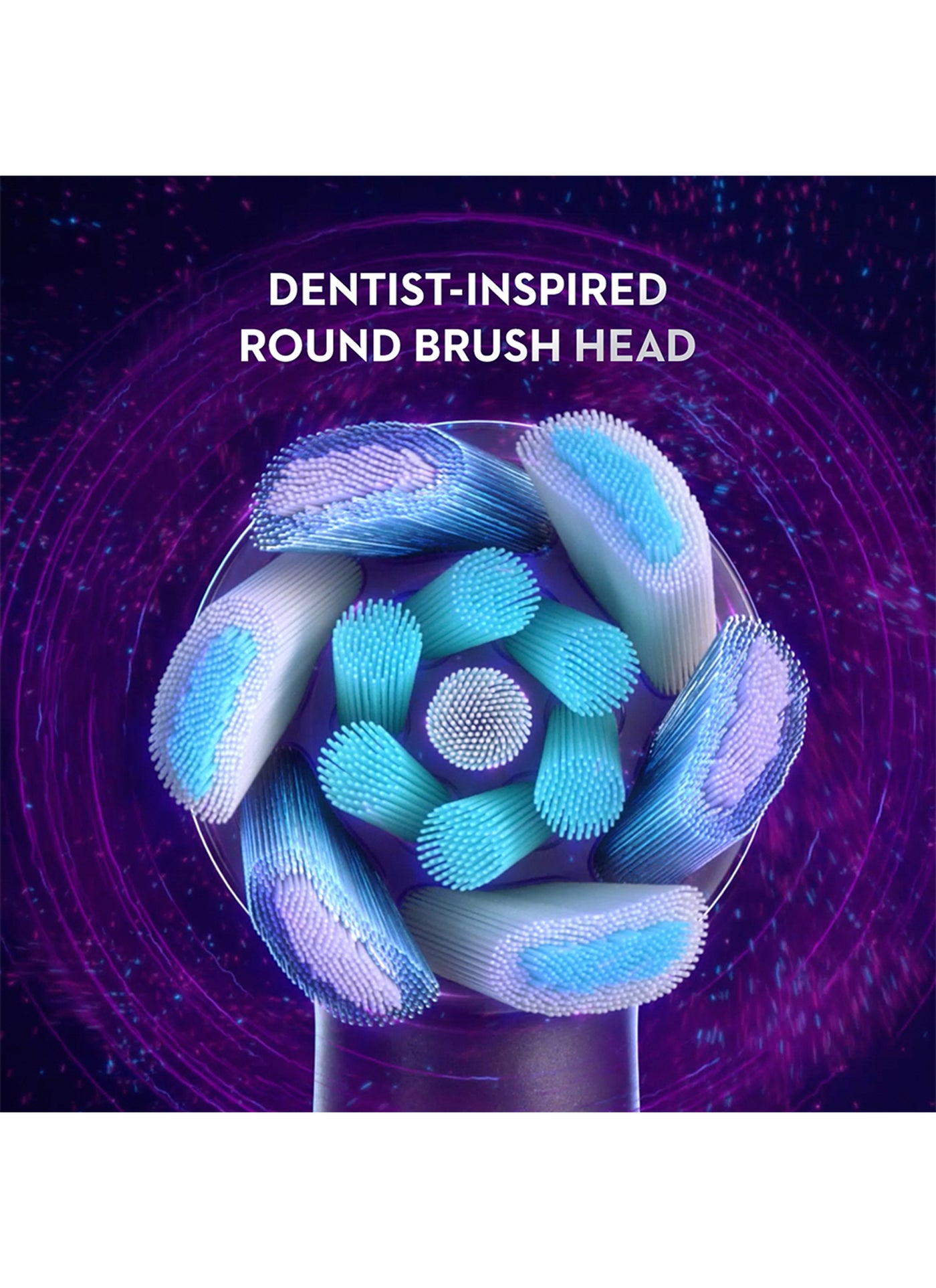 iO Advanced Clean Rechargeable Electric Toothbrush Replacement Heads, with Personalized Brushing Modes, Black, Pack of 2 Black - image 4