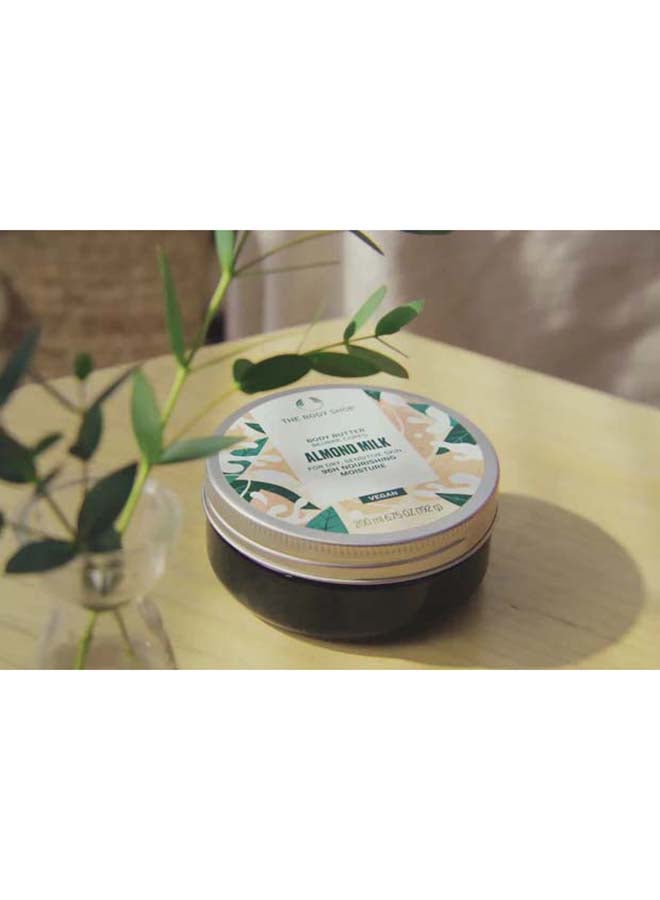 Almond Milk Body Butter – Nourishing Body Moisturiser with 96hr Hydration | Soothes, Protects & Softens Dry, Sensitive Skin | Creamy, Non-Greasy Formula with Almond Milk Extract, White 200ml - image 3