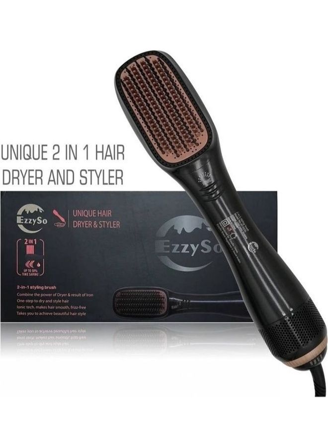 Hair Styling Brush Dryer Combs Black 43.5x21x8.5cm