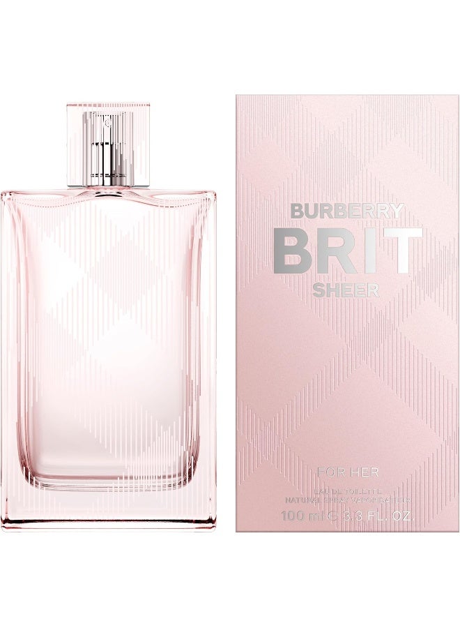 Brit Sheer For Her EDT Natural Spray 100ml - image 4