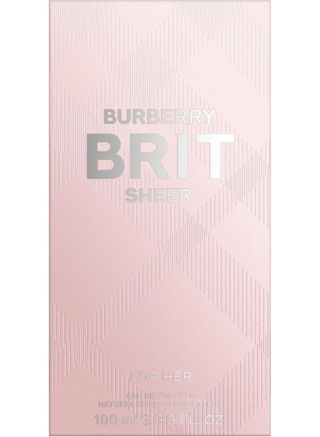 Brit Sheer For Her EDT Natural Spray 100ml - image 5