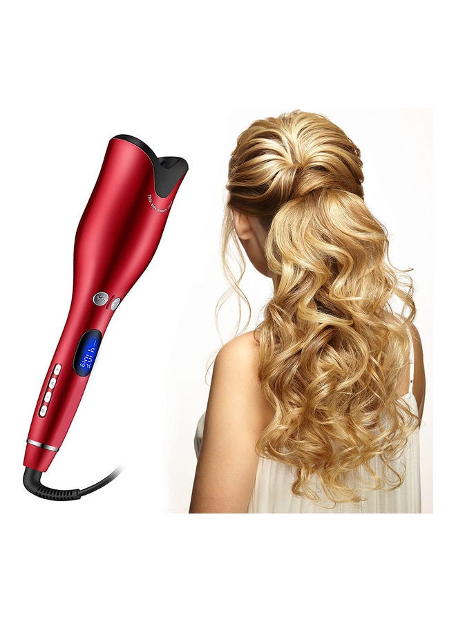 Hair Curler Rotating Crimper Red 32x5cm