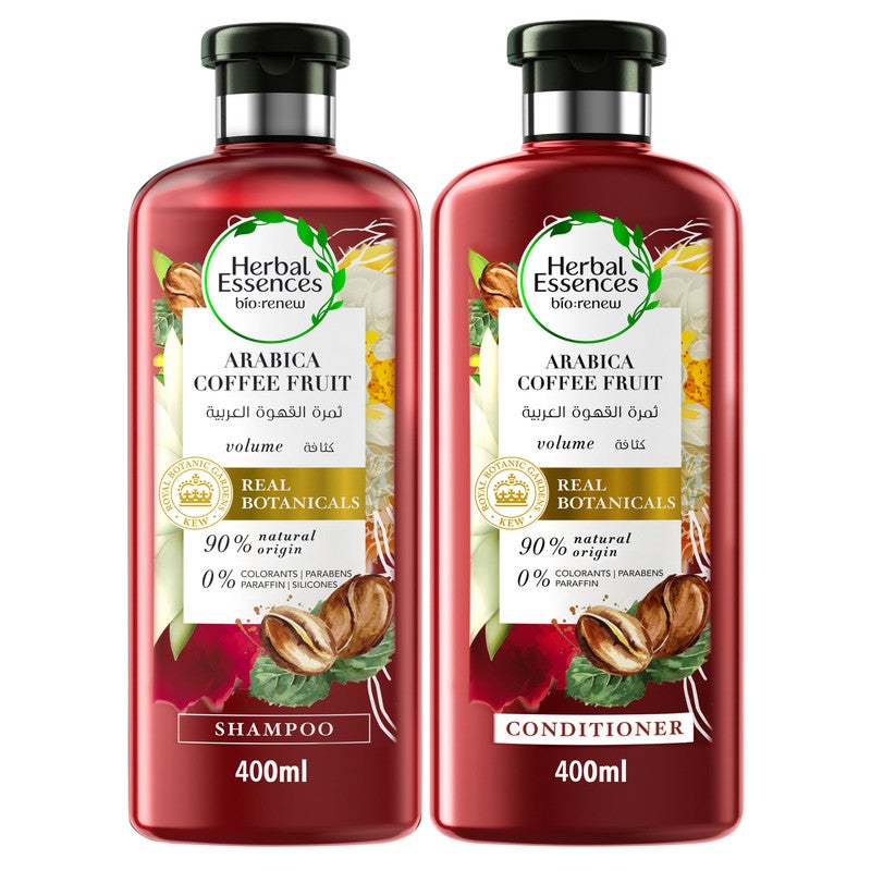 Bio:Renew Volume Arabica Coffee Fruit Shampoo +  Conditioner 400ml 400ml
