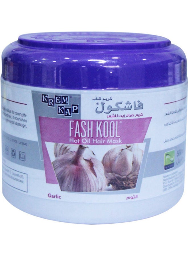 Garlic Extract Hot Oil Hair Mask White 500ml