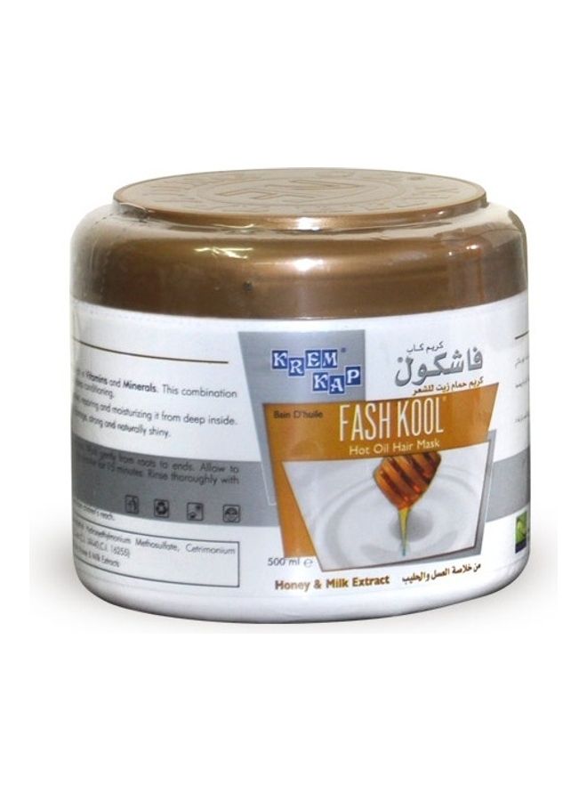Honey & Milk Extract Hot Oil Hair Mask 500ml