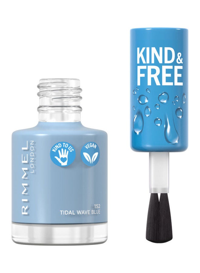 Kind & Free Clean Nail Polish – 152 –Tidal Wave Blue