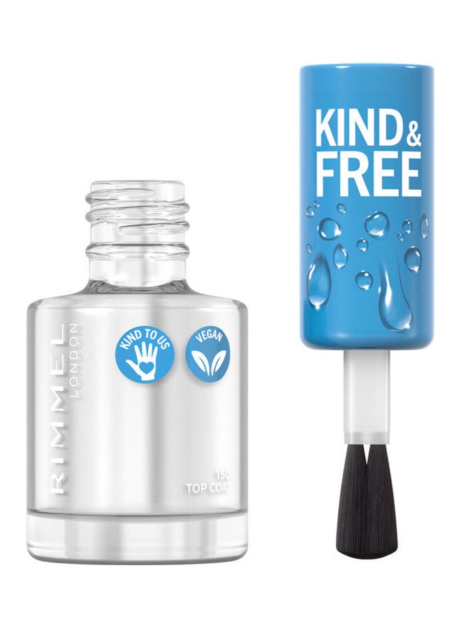 Kind & Free Clean Nail Polish – 150 –Top Coat